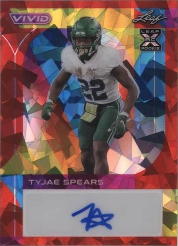2023 Leaf Vivid Tyjae Spears #BA-TS3