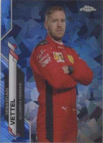 2020 Topps Chrome Sapphire Formula 1 Sebastian Vettel Rookie 2020 Topps Chrome Sapphire Formula 1 Sebastian Vettel Rookie