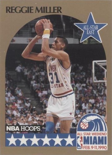 Reggie Miller All Star #7 NBA trading card | eBay