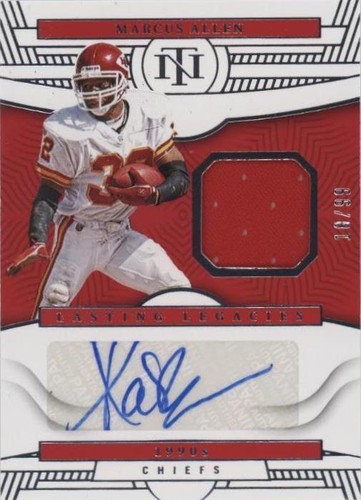 2022 Panini National Treasures Marcus Allen #LLE-MAL