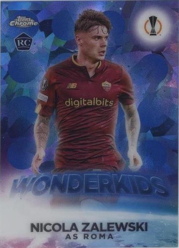 2022-23 Topps Chrome Sapphire Edition UEFA Club Competitions Nicola Zalewski #W-1