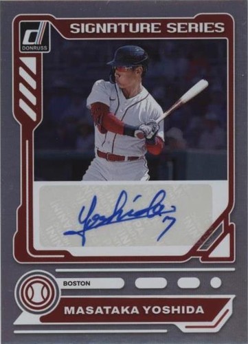 2023 Panini Donruss - Masataka Yoshida #SS-MY