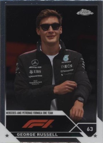 2023 Topps Chrome Formula 1 - George Russell #14