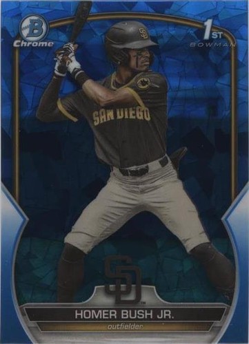 2023 Bowman Chrome Draft Sapphire Edition - Homer Bush Jr. #BDC-124