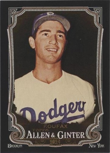 2024 Topps Allen & Ginter X - Sandy Koufax #312