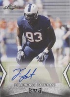 2018 Leaf Draft Folorunso Fatukasi #BA-FFI