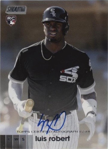Luis Robert 2020 Stadium Club Chrome RC #289 | eBay