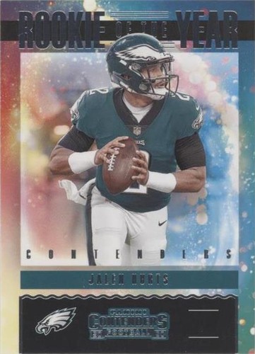 2020 Panini Contenders Jalen Hurts #RY-JHU