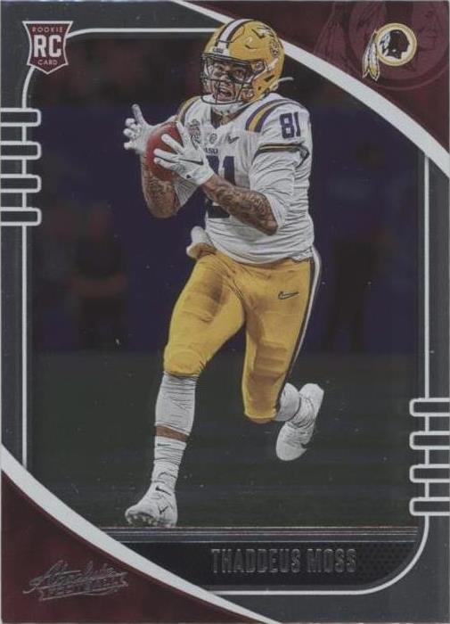 2020 Panini Absolute Thaddeus Moss #191
