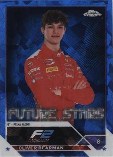 2023 Topps Chrome Sapphire Edition Formula 1 - Oliver Bearman #71