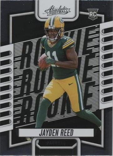 Jayden Reed Rookie 2023 Panini Absolute Blue Green Bay Packers RC