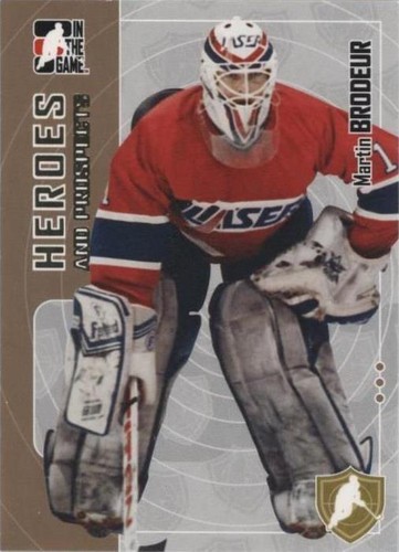 2005-06 In the Game Heroes and Prospects - Martin Brodeur #181