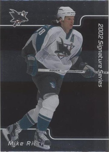 2001-02 In the Game Be A Player Signature Series - Mike Ricci #122
