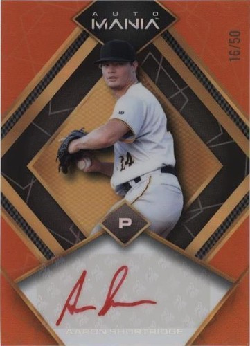 2023 Wild Card Auto Mania - Aaron Shortridge #AM-D1