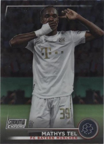 2022-23 Topps Stadium Club Chrome UEFA Club Competitions Mathys Tel #39