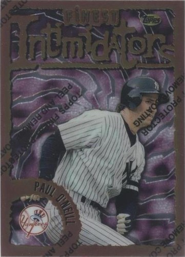 1996 Topps Finest - Paul O'Neill #93