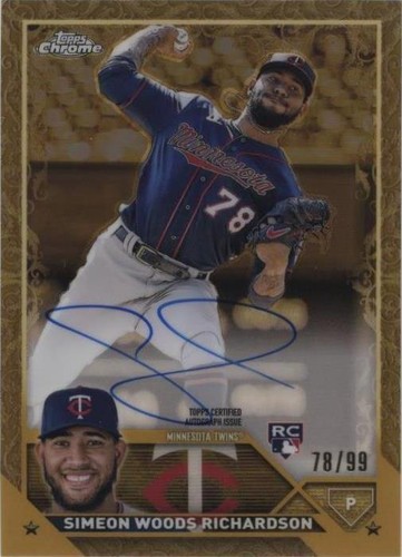 2023 Topps Gilded Collection - Simeon Woods Richardson #CGA-SW