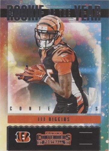2020 Panini Contenders Tee Higgins #RY-THI