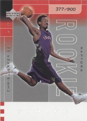 2002-03 Upper Deck Finite - Chris Jefferies #216