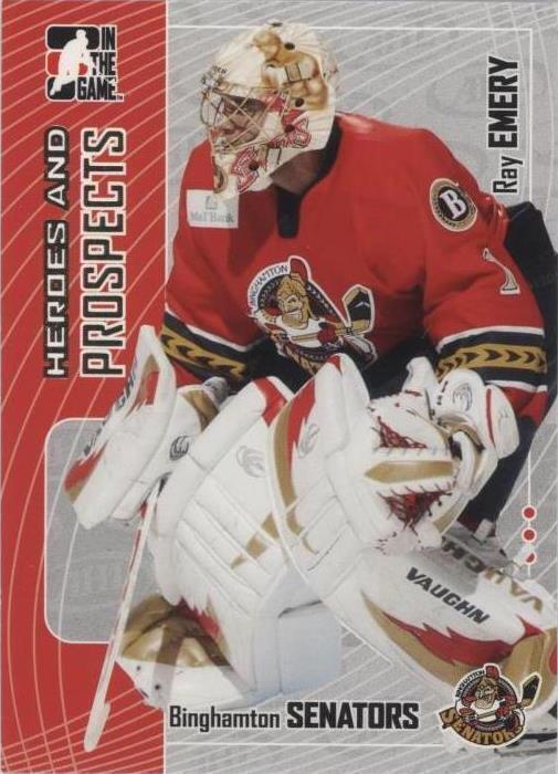 2005-06 In the Game Heroes and Prospects - Ray Emery #66