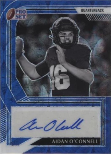 2022 Leaf Pro Set Metal Aidan O'Connell #BW-AO1