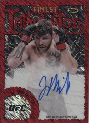 2024 Topps Finest UFC - Jim Miller #IA-JMR
