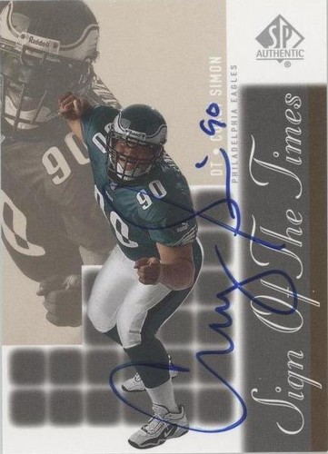 2000 SP Authentic Corey Simon #CS