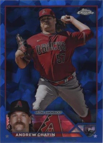 2023 Topps Chrome Update Series Sapphire Edition - Andrew Chafin #USCS62