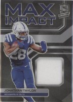 2022 Panini Spectra Jonathan Taylor #MI-JTA