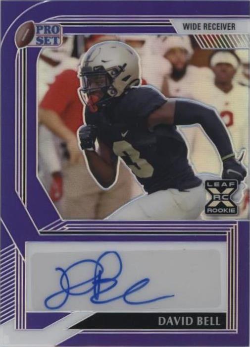 2022 Leaf Pro Set Metal David Bell #PA-DB1