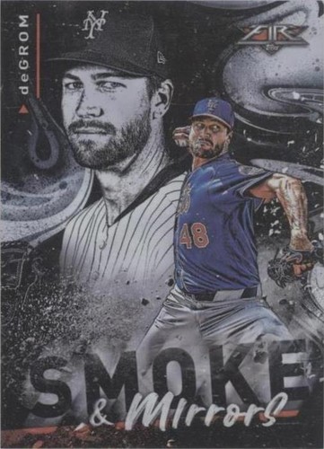 2021 Topps Fire - Jacob deGrom #SM-12