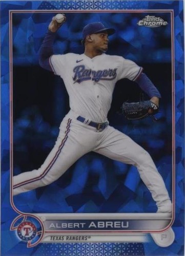 2022 Topps Chrome Update Series Sapphire Edition - Albert Abreu #US101