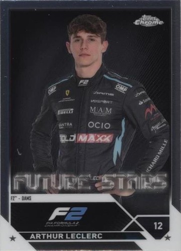 2023 Topps Chrome Formula 1 - Arthur Leclerc #85