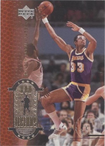 1999-00 Upper Deck NBA Legends - Kareem Abdul-Jabbar #21