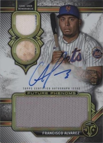 2024 Topps Triple Threads - Francisco Alvarez #FPAR-FA