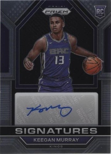 KEEGAN MURRAY 2024-25 PANINI PRIZM WHITE SPARKLE SP KINGS
