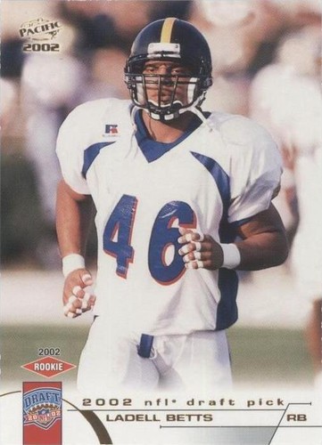 2002 Pacific Ladell Betts #471