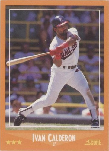 1988 Score - Ivan Calderon #607