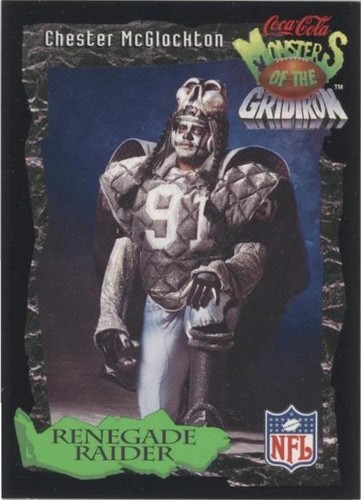 1994 Classic Pro Line Live Coca-Cola Monsters of the Gridiron Chester McGlockton #16