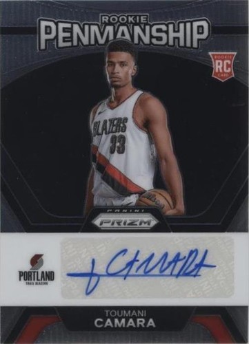 2023-24 Panini Prizm NBA Rookie Penmanship TOUMANI CAMARA