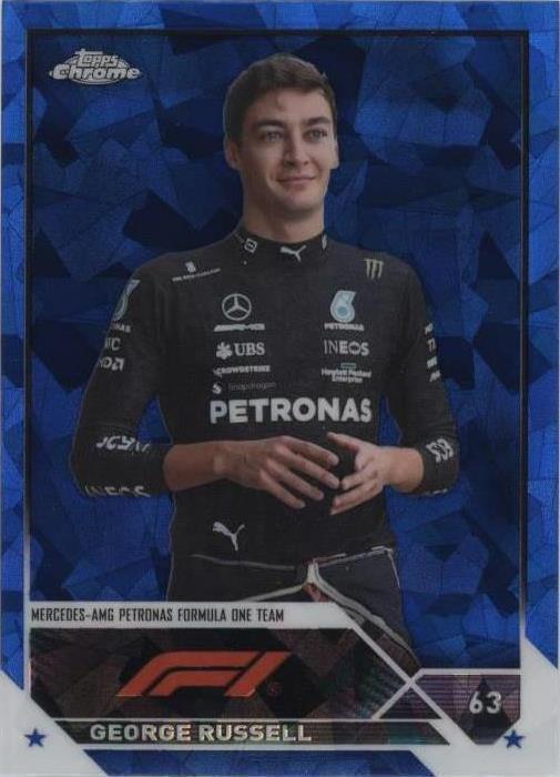2023 Topps Chrome Sapphire Edition Formula 1 - George Russell #15