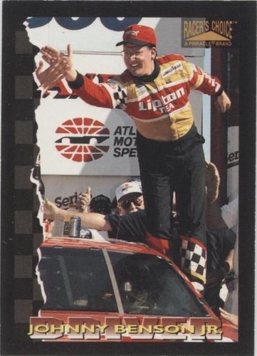 1996 Pinnacle Racer's Choice - Johnny Benson Jr. #12