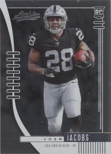 2019 Panini Absolute Josh Jacobs #124