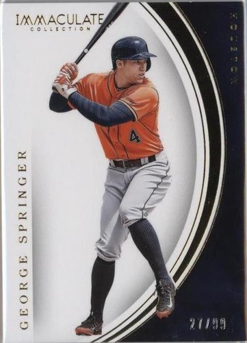 2016 Panini Immaculate Collection - George Springer #76