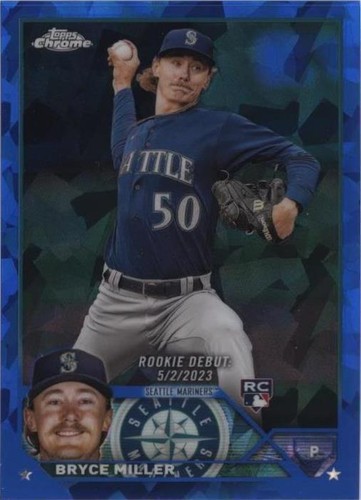 2023 Topps Chrome Update Series Sapphire Edition - Bryce Miller #USCS193