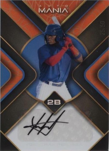 2023 Wild Card Auto Mania - Yonathan Perlaza #AM-TH73