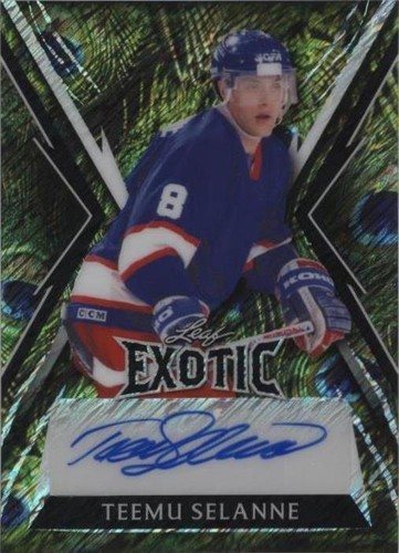 2024 Leaf Metal Legends - Teemu Selanne #E-TS2