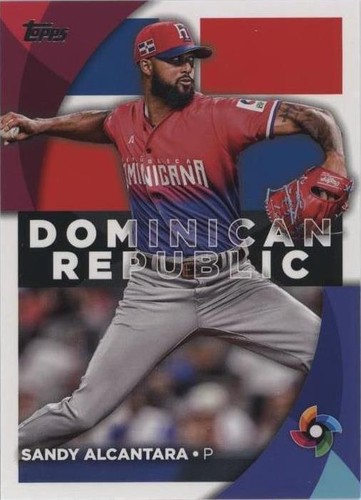 2023 Topps Series 2 - Sandy Alcantara #WBC-43