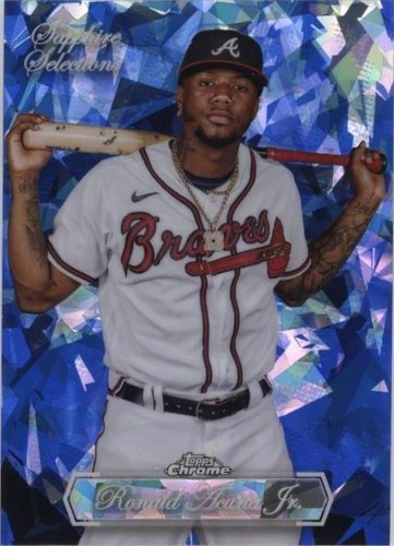 2023 Topps Chrome Update Series Sapphire Edition - Ronald Acuña Jr. #SS-25