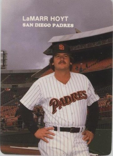 1985 Mother's Cookies San Diego Padres - LaMarr Hoyt #17